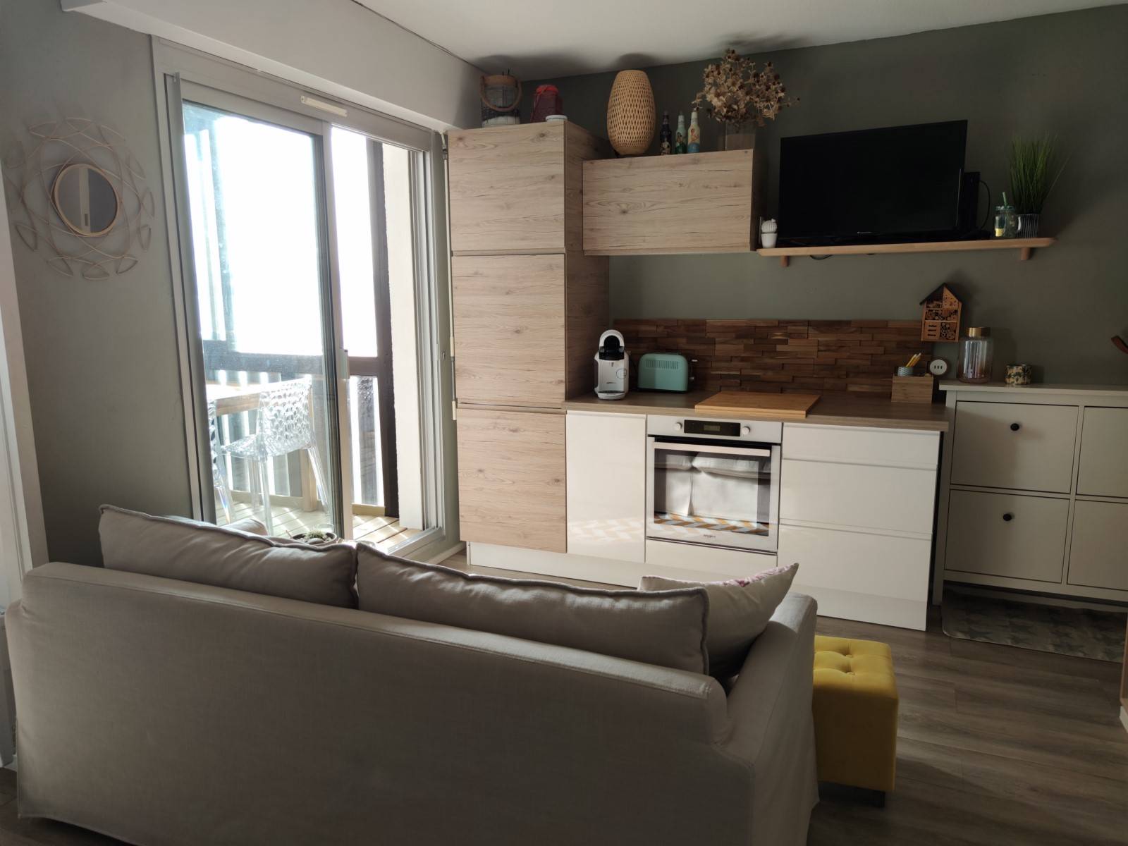 A louer bel appartement entretenu avec soin et belle vue sur l'Océan à Lacanau
