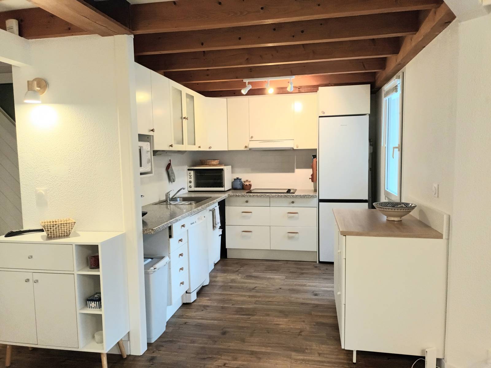 Pavillon à louer avec 3 chambres entièrement refait et équipée à Lacanau-Océan