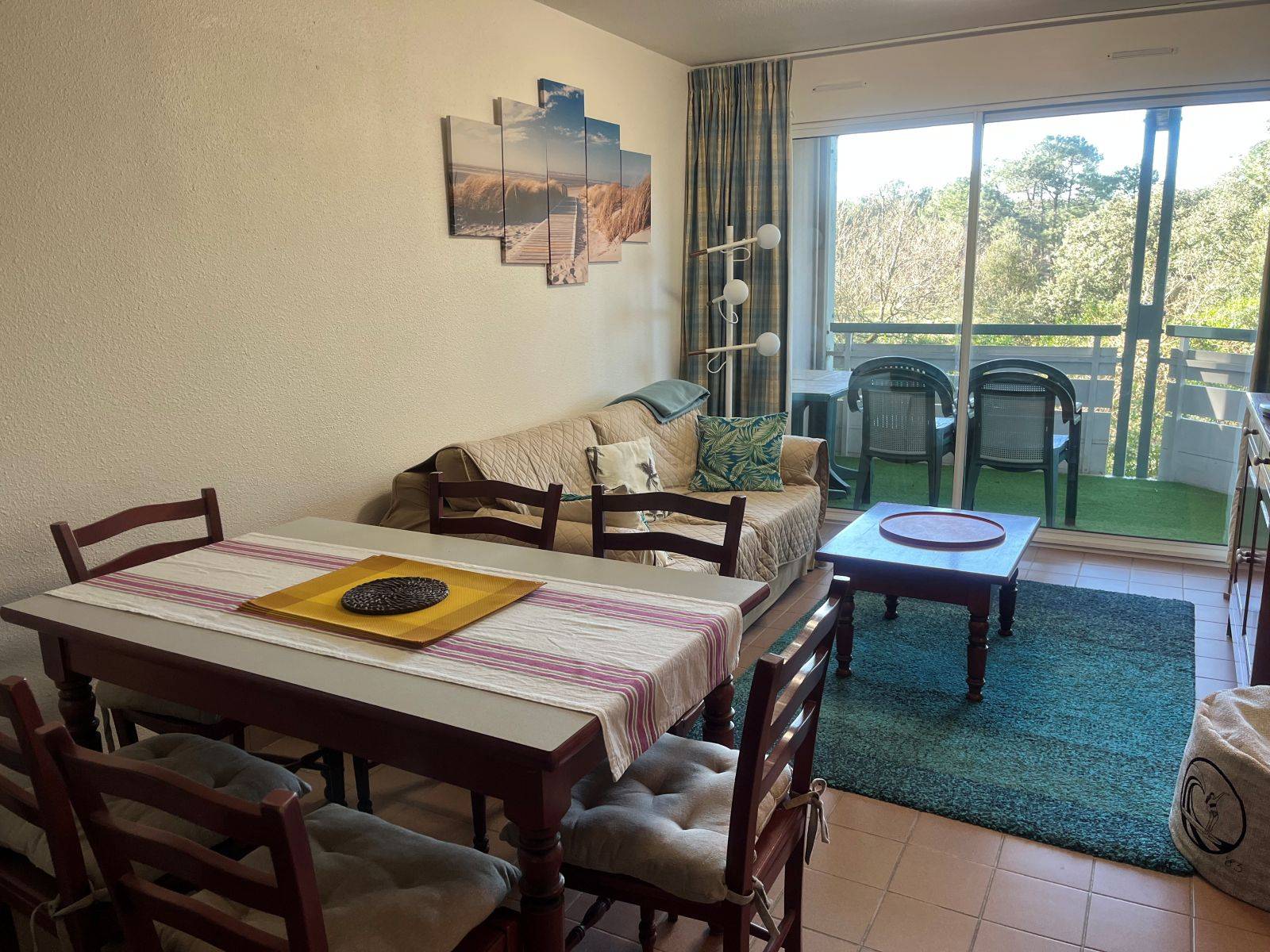 Appartement à louer pour 6 personnes avec terrasse à Vitalparc à Lacanau-Océan
