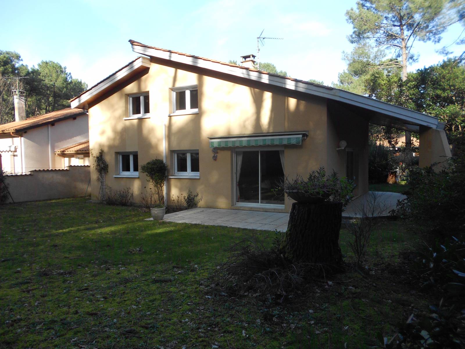 Arrière de la villa