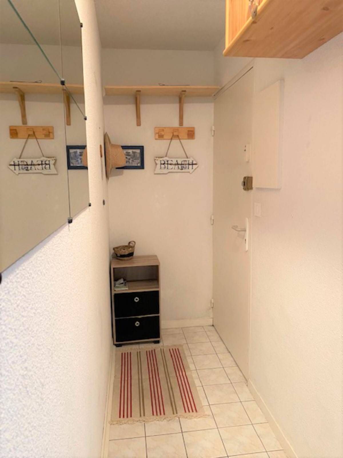 Studio avec coin cabine