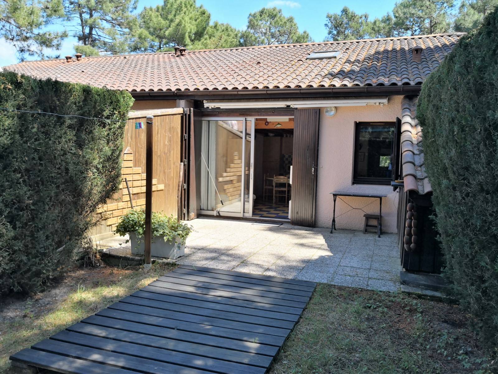 Façade du pavillon mitoyen