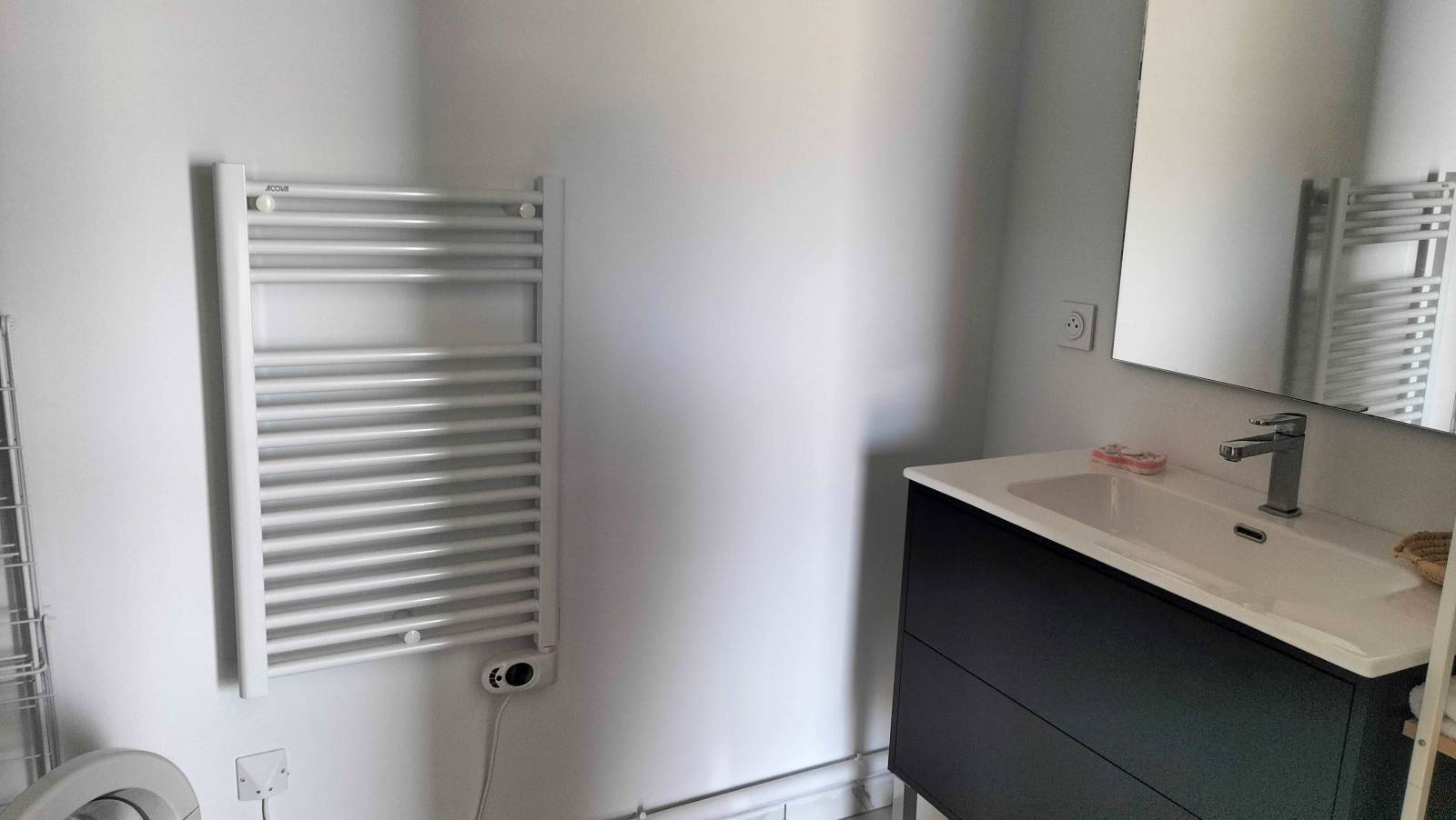 salle d'eau appartement rénové 