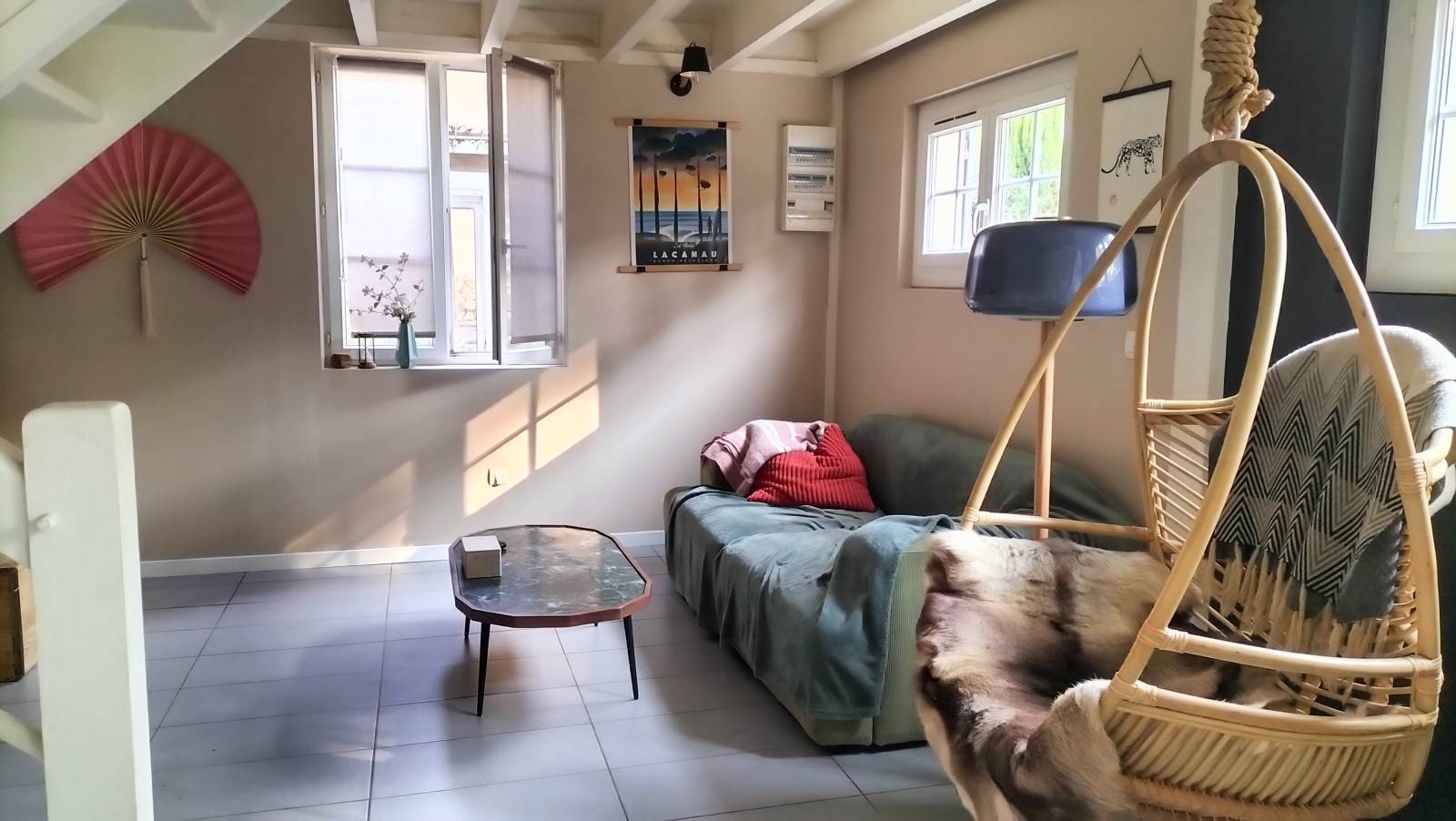 maison avec jardin proche plage lacanau