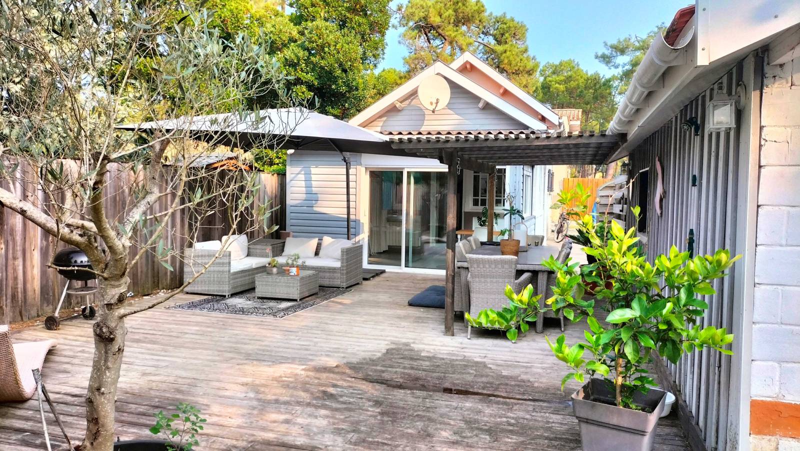 maison lacanau avec possibilité d'extension