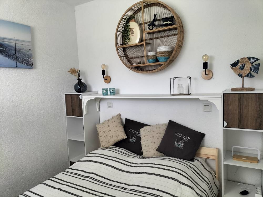 Bleu Marine à louer appartement avec une chambre pour 4 personnes en rez-de-chaussée à Lacanau-Océan