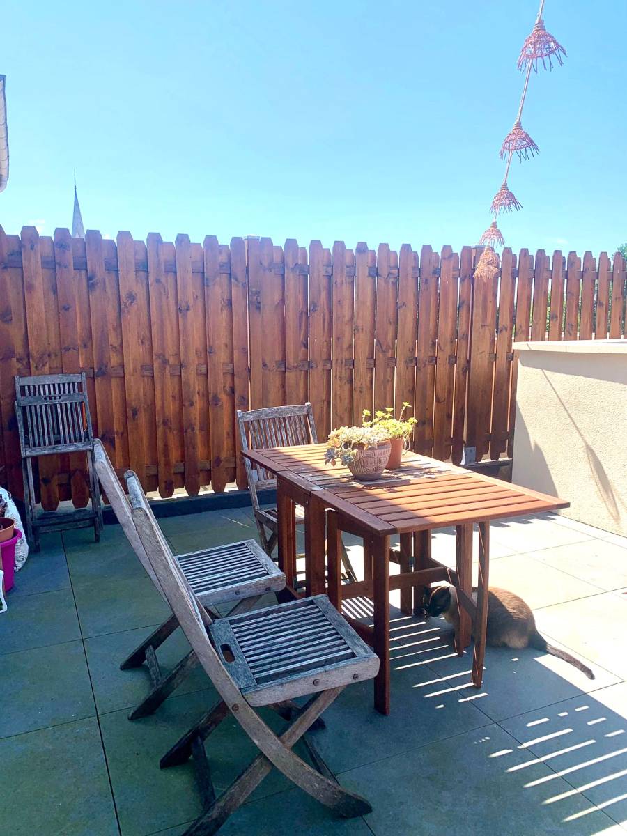 Duplex T4 de 70 m² avec terrasse Sud Est au Bourg de Carcans