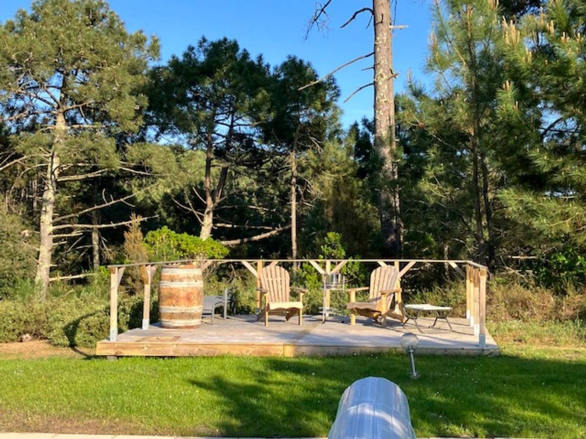 Belle villa individuelle de type 4 avec piscine chauffée située dans un quartier résidentiel Lacanau-Océan Le Baganais Réf. 36VAN