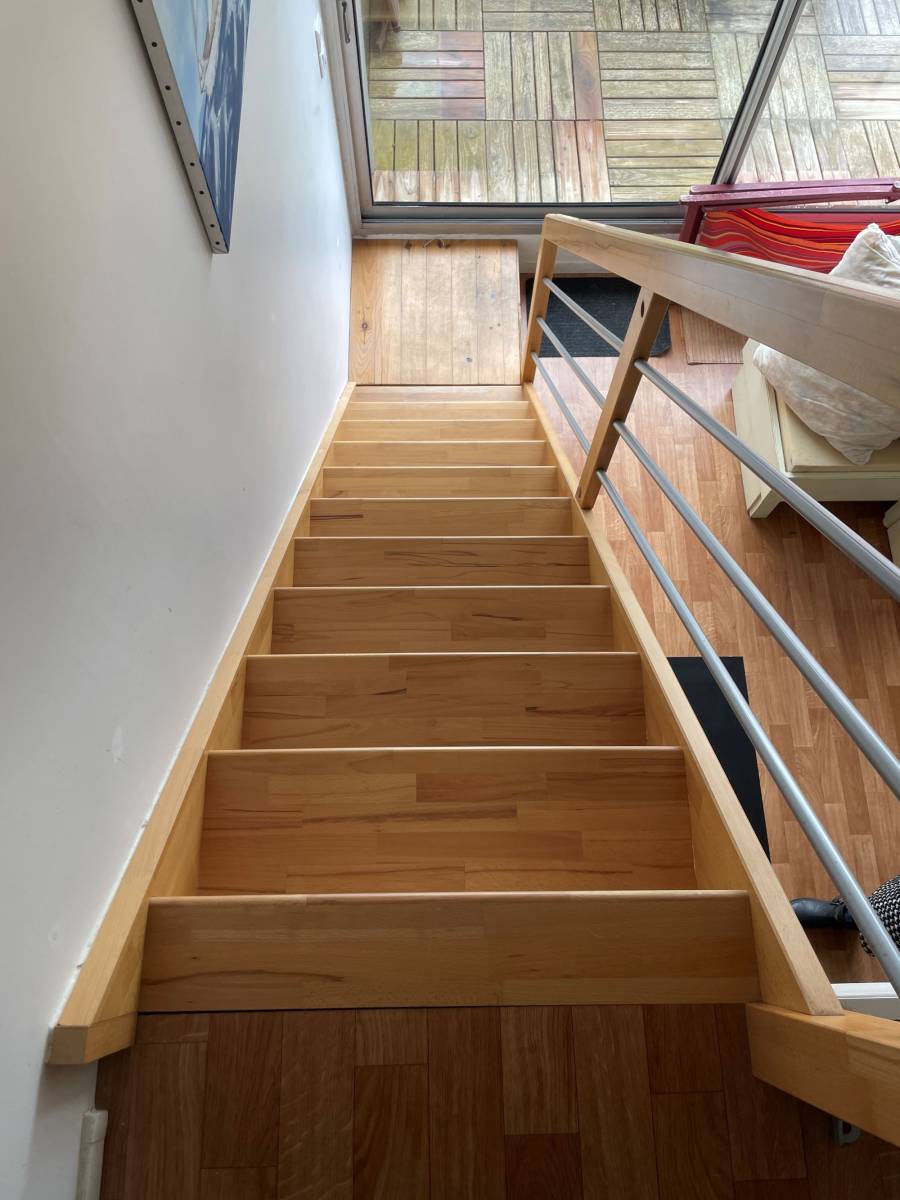 Studio mezzanine en première ligne