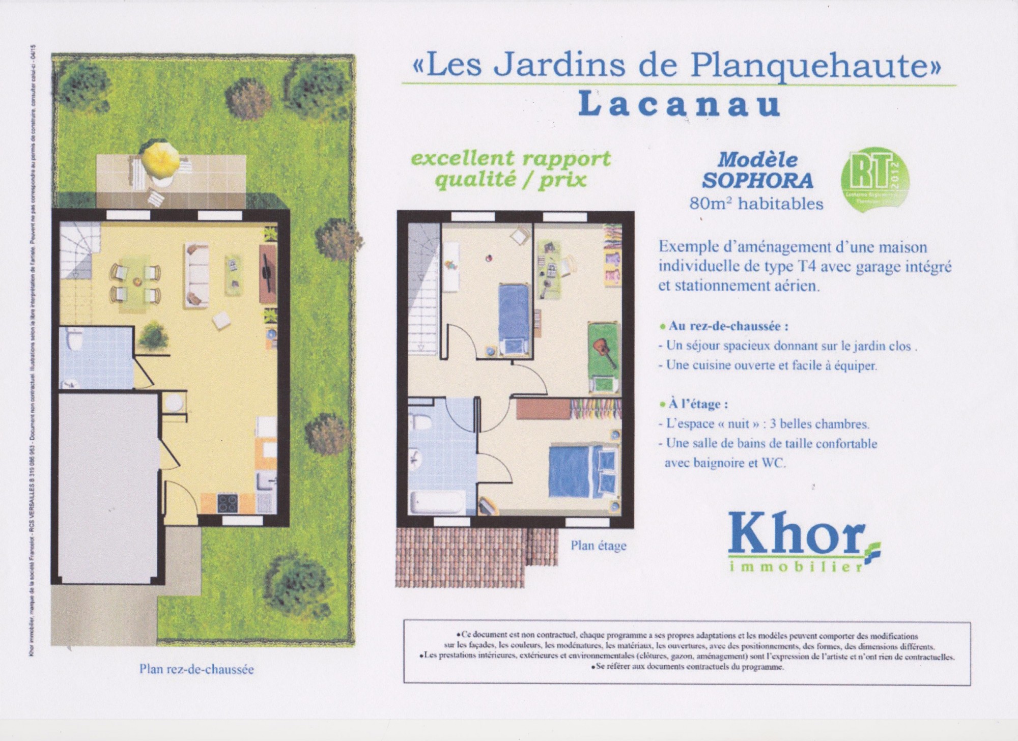 Vente Maison neuve avec frais de notaire réduits  Lacanau-Médoc