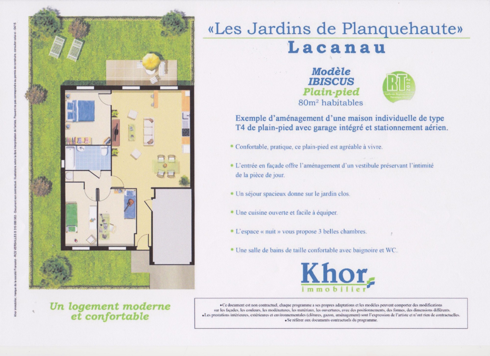 Vente Maison neuve à Lacanau-Médoc.