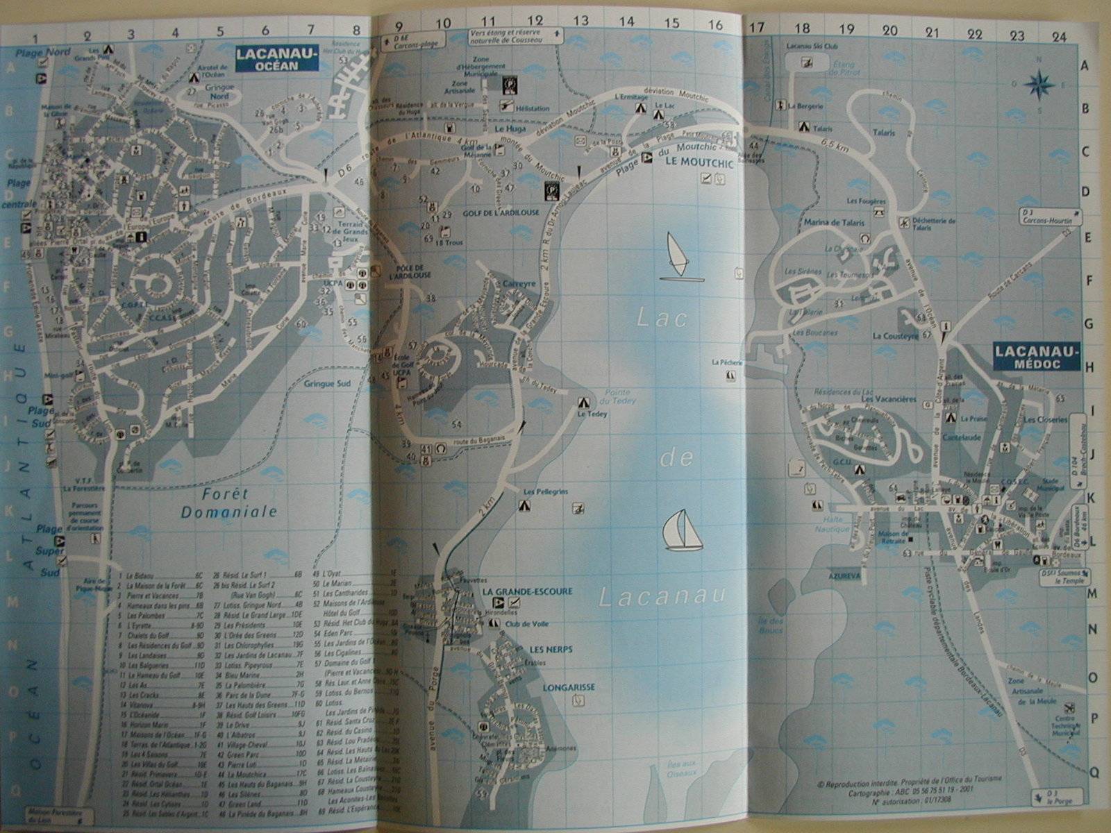 Pavillon individuel de type 3 situé à 50 m du Lac de Lacanau dans un quartier privilégié et calme Lacanau Lac Longarisse Réf. CASP