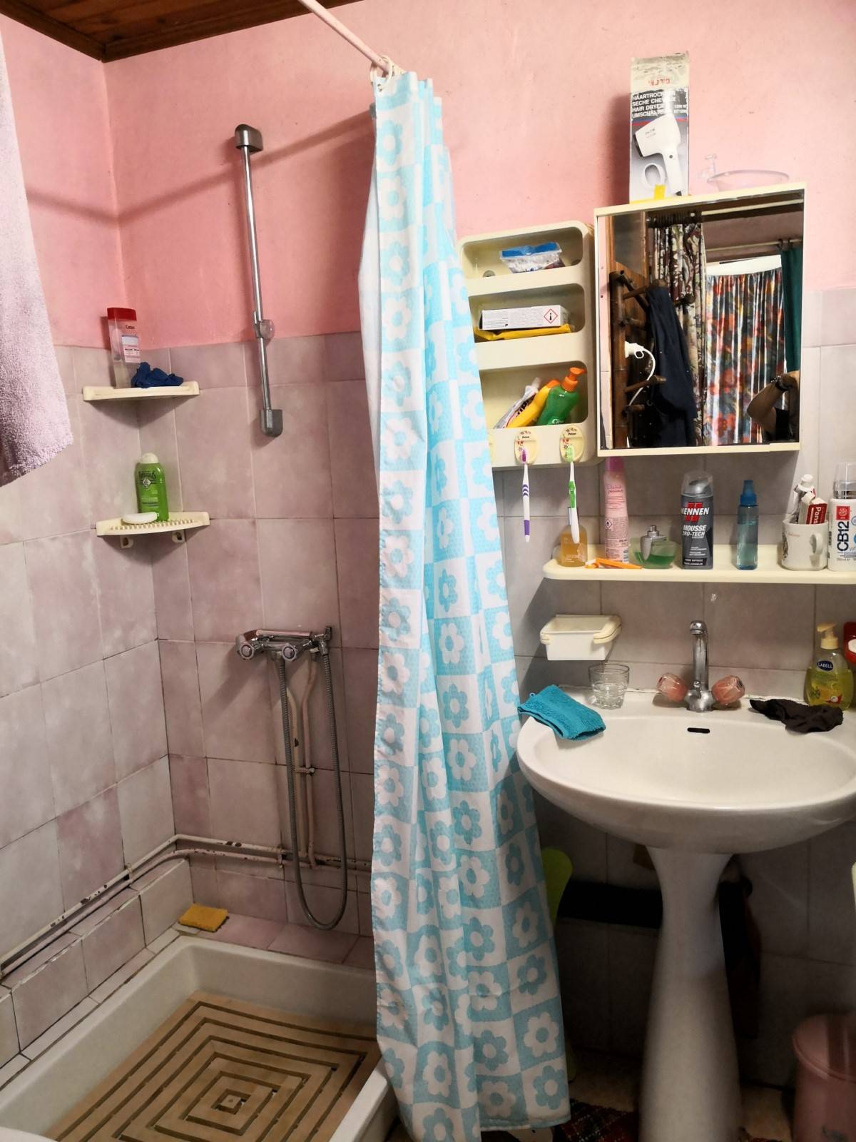 Salle d'eau avec wc