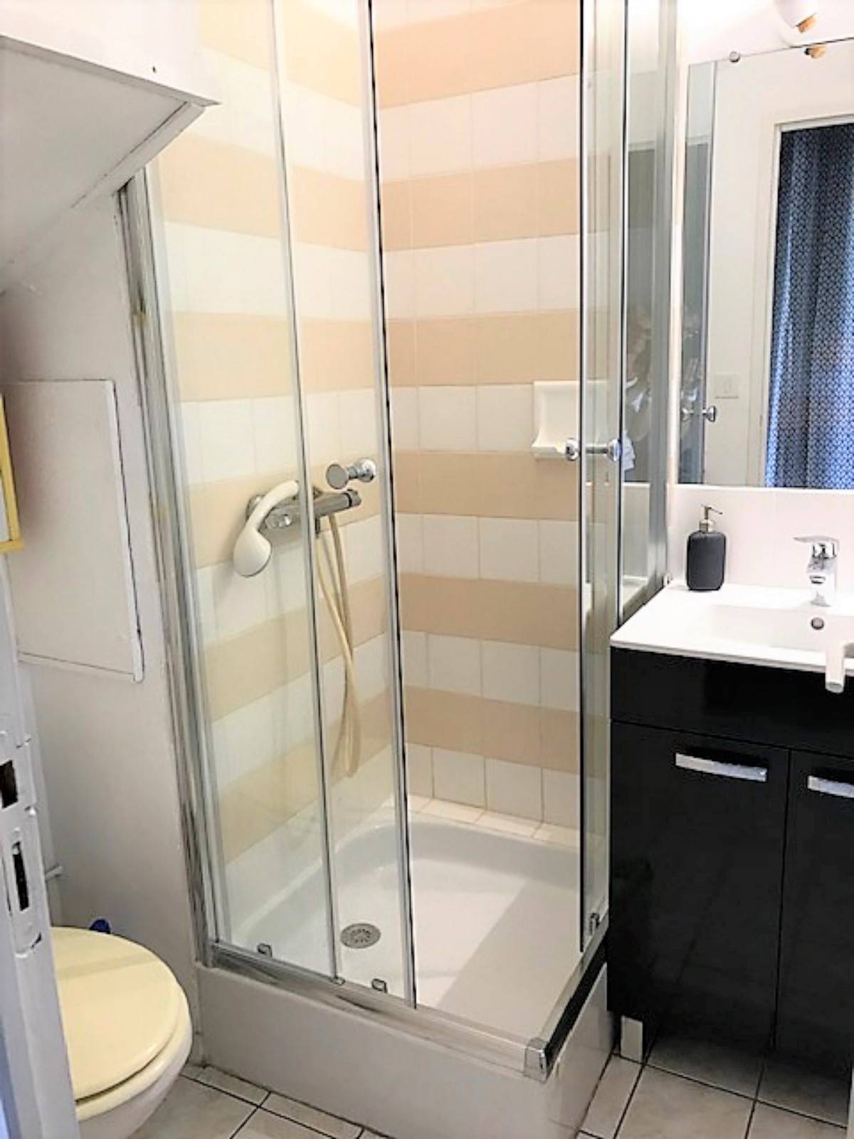 studio avec douche centre lacanau-océan