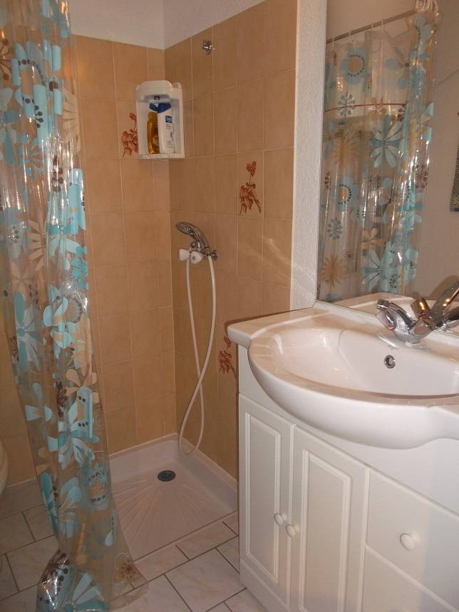 Salle d'eau avec wc