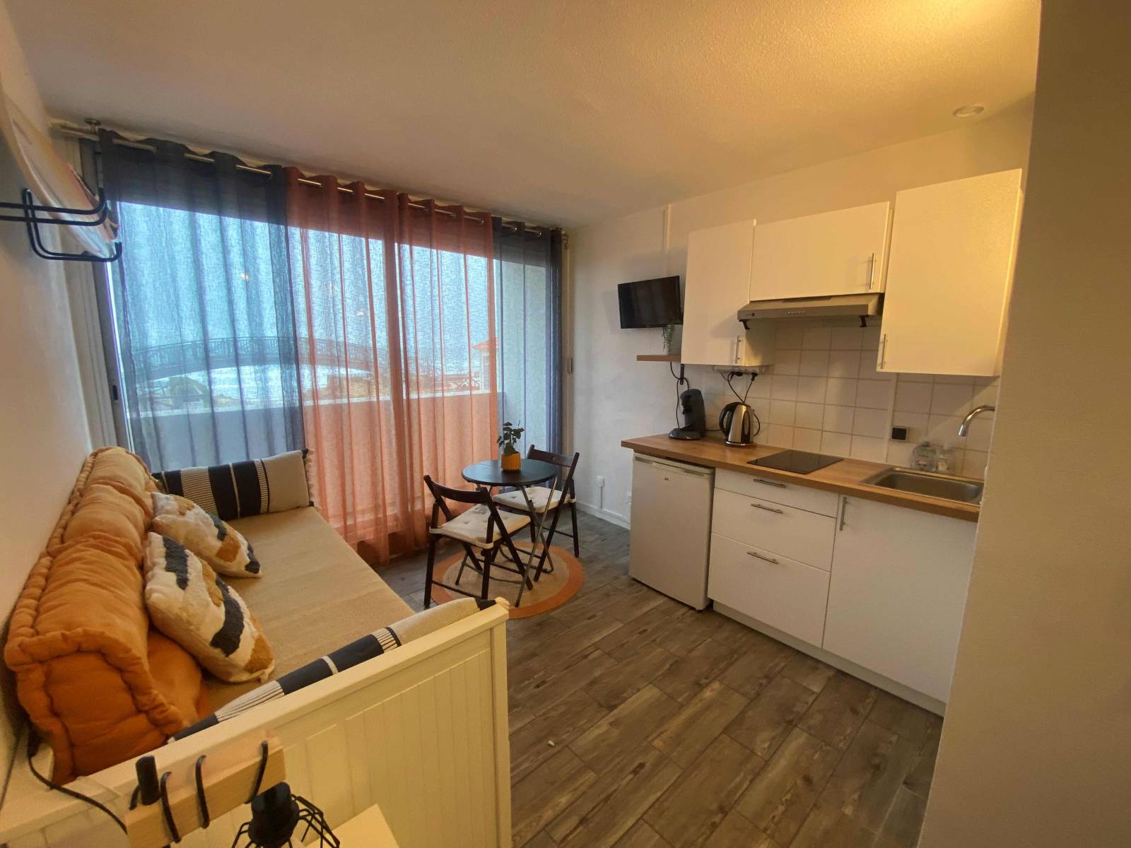 studio rez-de-chaussée lacanau