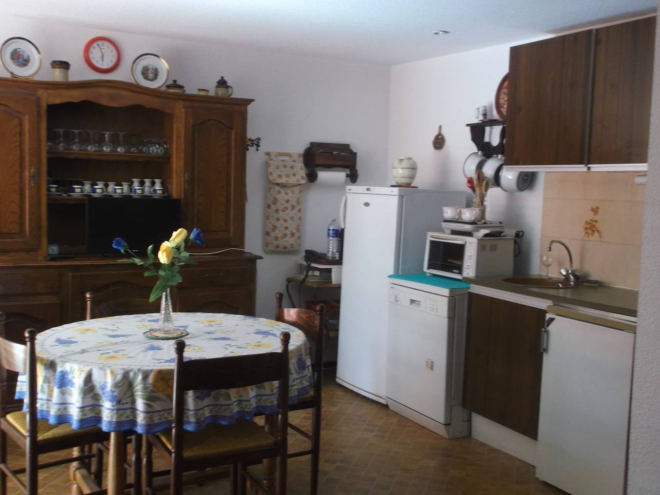 Séjour avec kitchenette