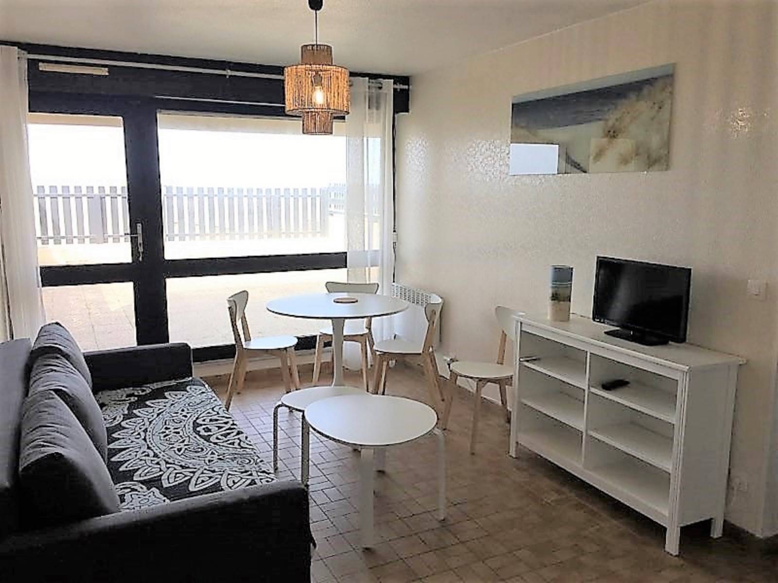 Appartement en location saisonnière de type 2 en rez-de-chaussée situé dans le quartier Sud à Lacanau-Océan