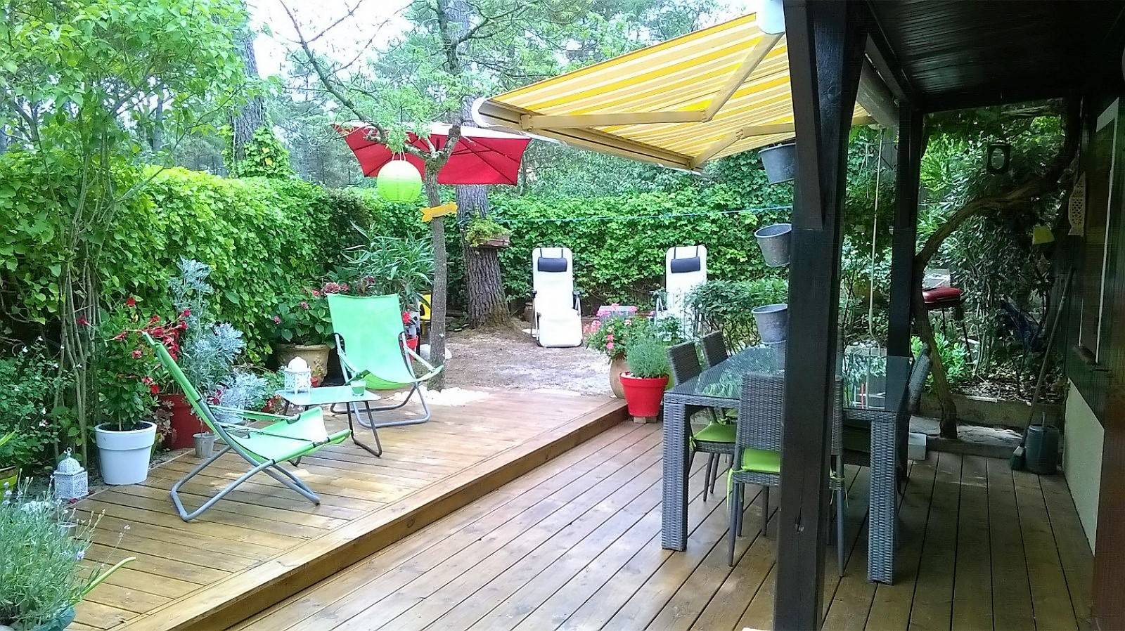 pavillon avec terrasse pinède