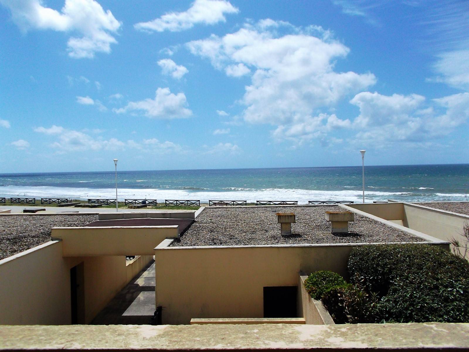 Pleine vue sur l'Océan depuis le balcon