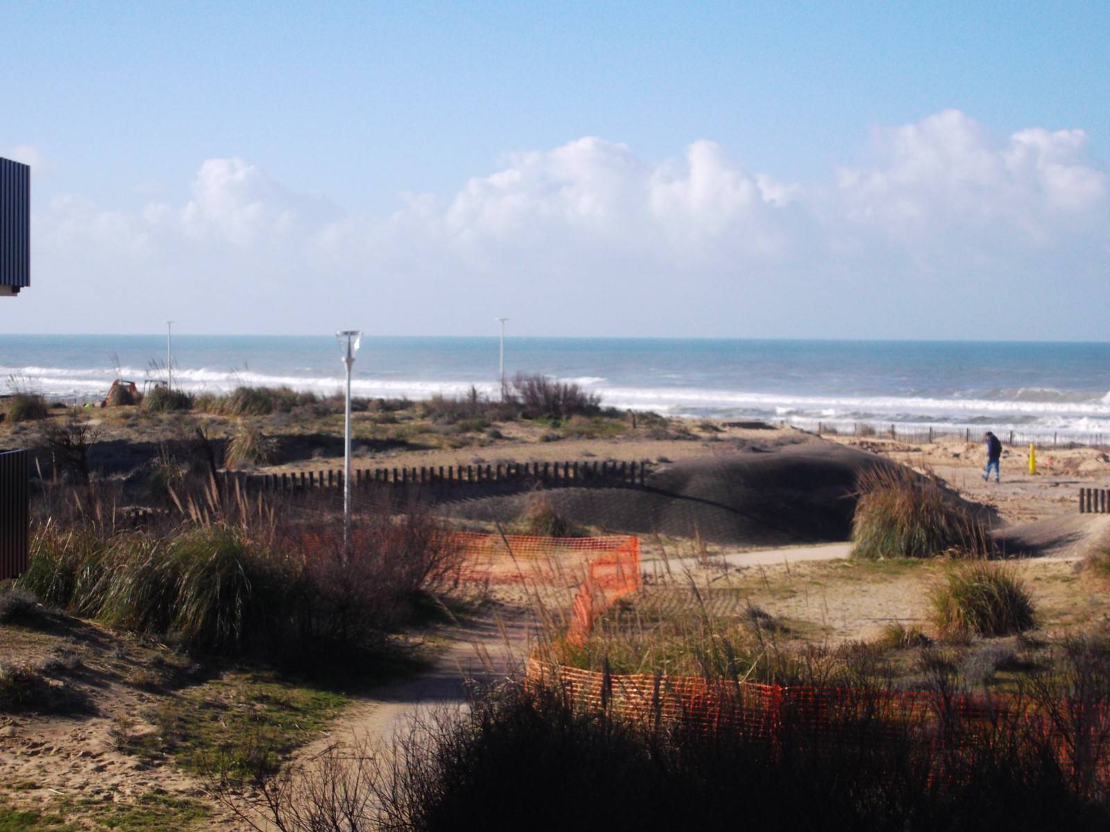 Vue sur l'Océan depuis la terrasse exposée Sud