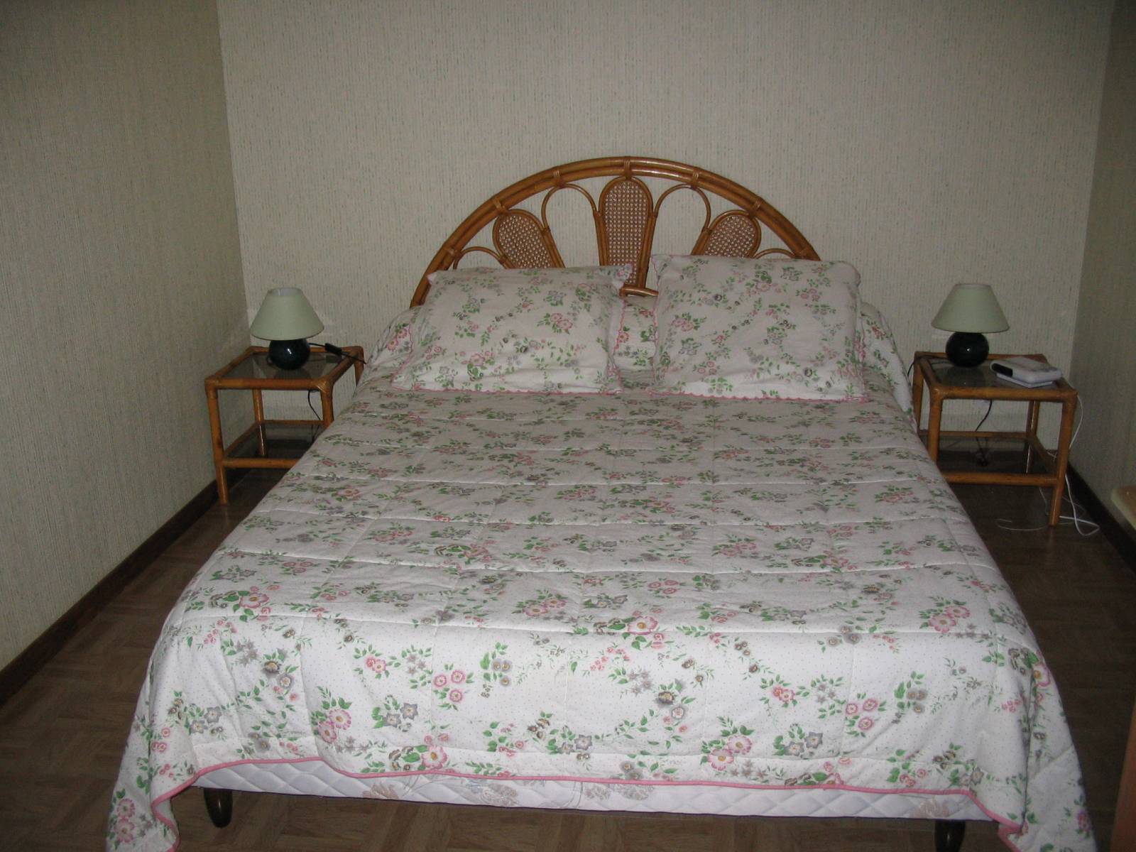 Chambre située à l'étage