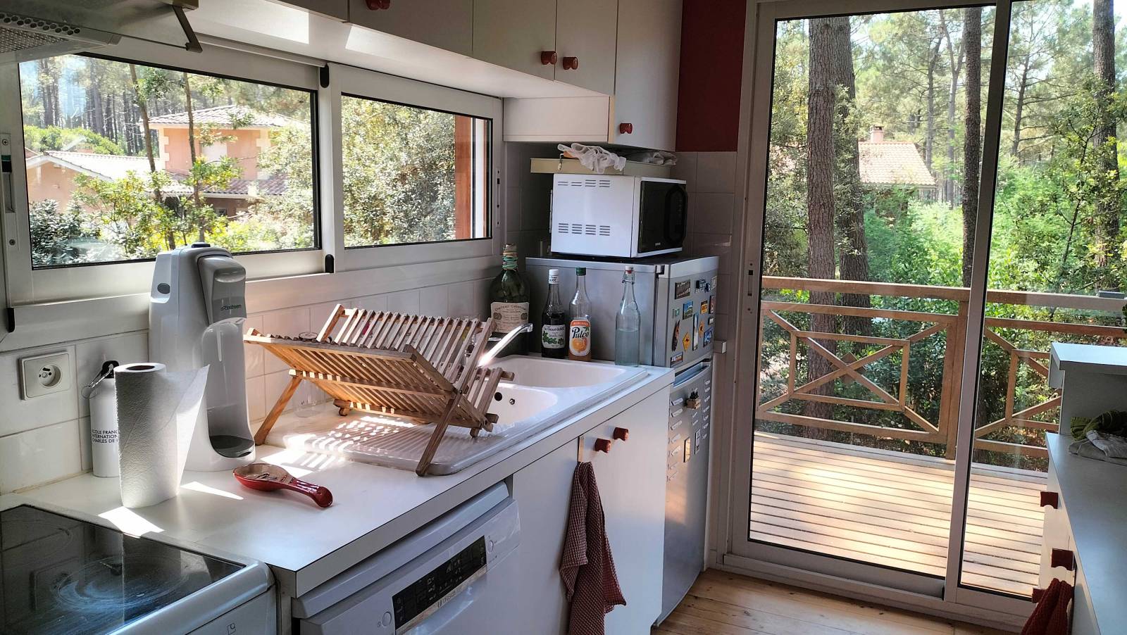 cuisine avec accès terrasse