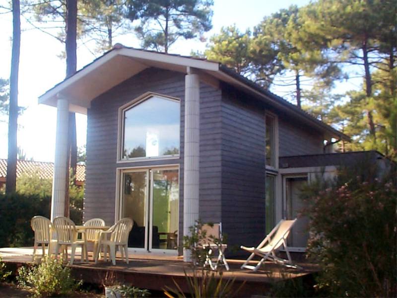 Chalet contemporain à louer entre le lac de Carcans Maubuisson et Carcans Plage en Gironde
