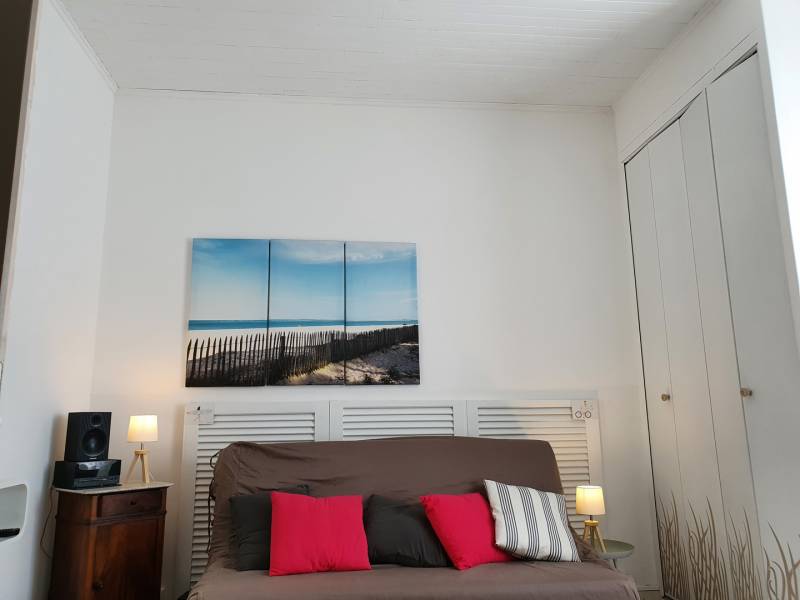 A louer cette jolie maison de vacances avec sa place de parking à Lacanau