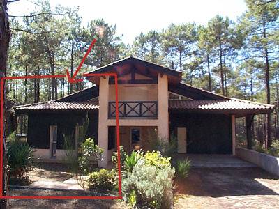 location villa dans les pins à Maubuisson