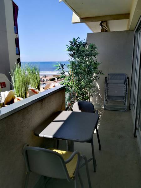 Balcon avec vue latérale sur l'Océan