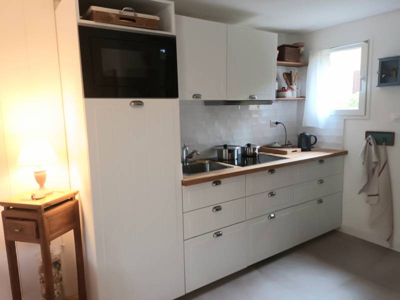 A louer joli pavillon mitoyen avec 3 chambres et mezzanine dans une résidence sécurisée à Lacanau-Océan