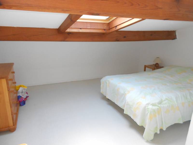 Chambre du haut mansardée