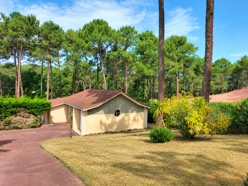 Maison avec piscine au coeur de la pinède dans le secteur recherché du Baganais