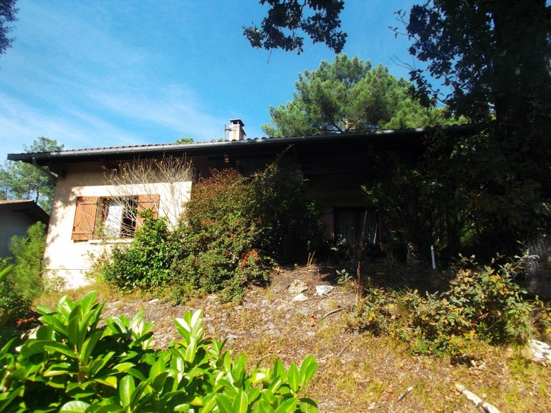 Façade arrière de la maison