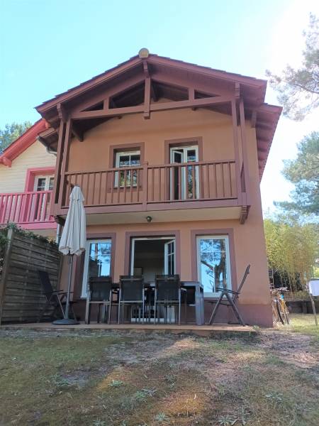 Façade du pavillon mitoyen