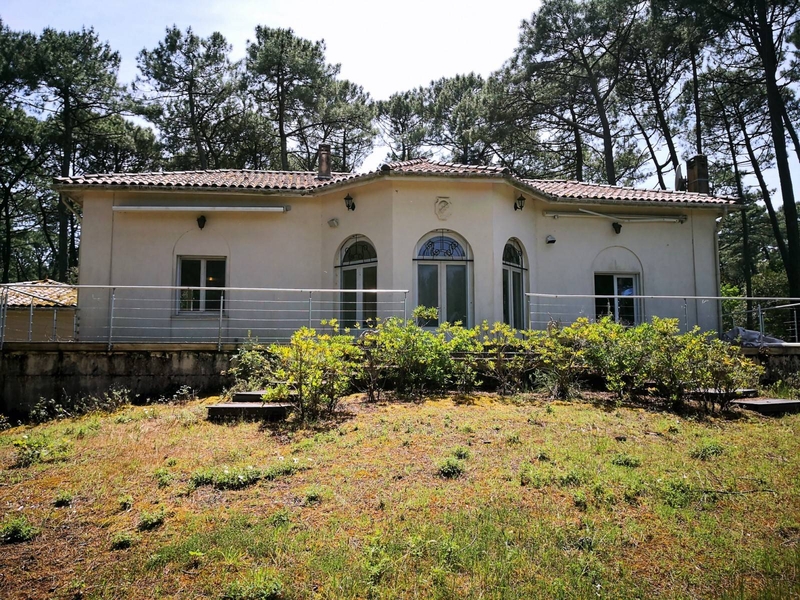 Façade côté Lac de la maison