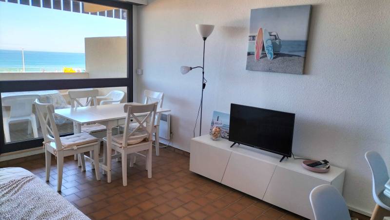 A louer appartement avec pleine vue sur l'Océan pour 4 personnes et place e parking privative à Lacanau-Océan