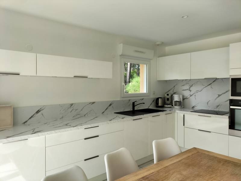 maison avec cuisine rénovée lacanau