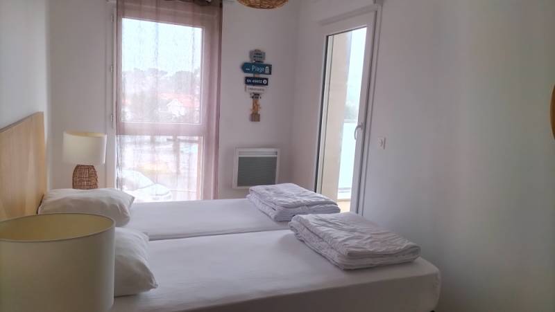 appartement avec chambre spacieuse lacanau-océan