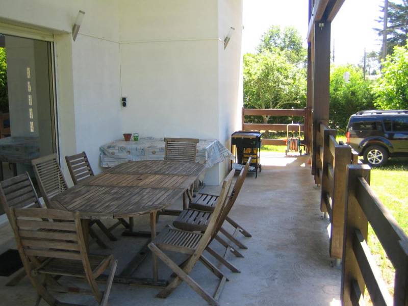 Terrasse couverte exposée SUD