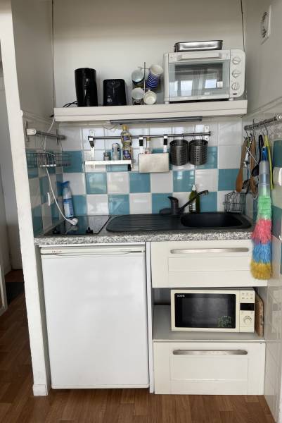 Studio mezzanine avec pleine vue sur l'Océan depuis la terrasse