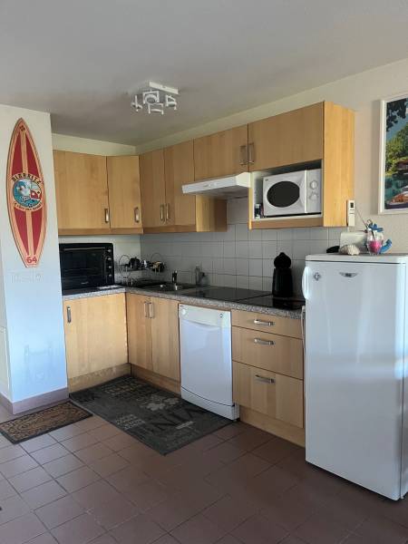 Dans la résidence Vitalparc à Lacanau-Océan à louer appartement tout équipé avec deux chambres