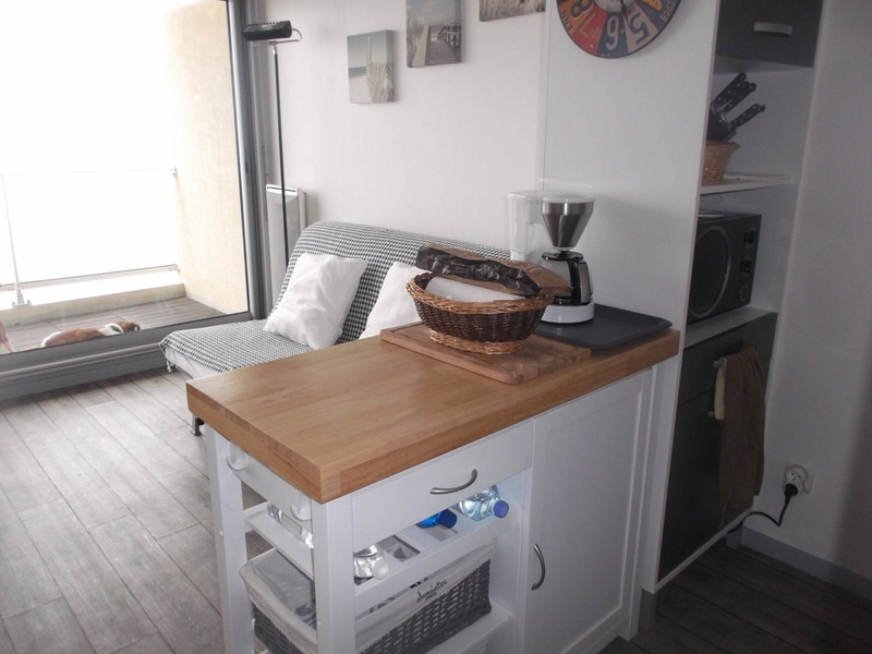 Kitchenette avec séjour