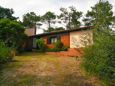 A louer chalet dans les pins entre le Lac de Maubuisson et la plage de Carcans-Océan, proche de Lacanau Océan Gironde Nouvelle Aquitaine