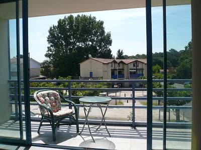 Balcon avec vue sur le Lac