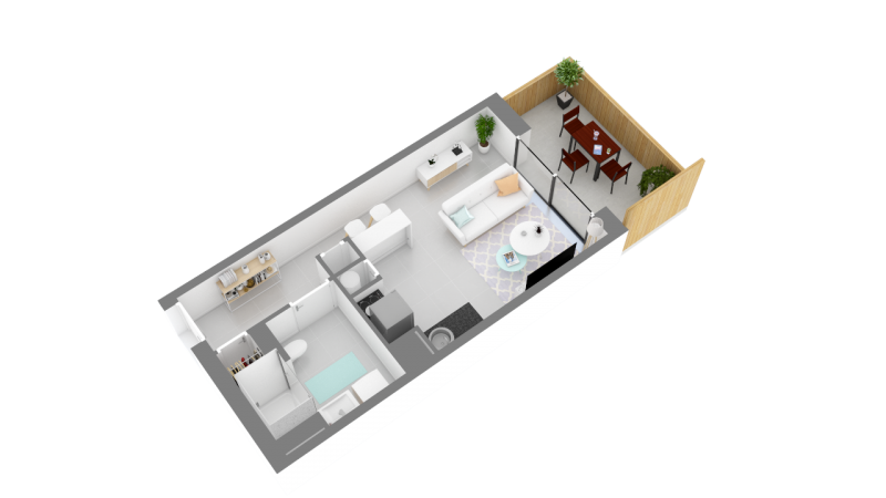 Appartement neuf de type 1