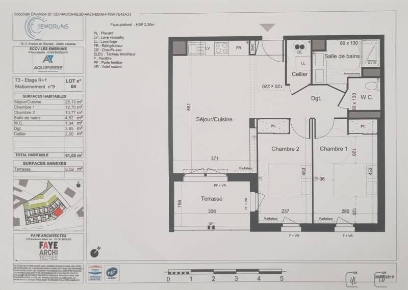 appartement état neuf lacanau-océan