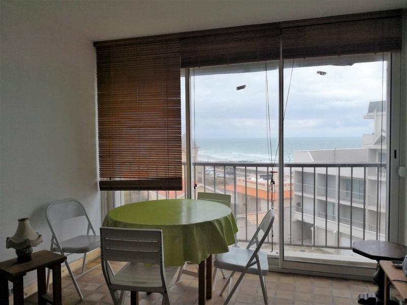 Pièce à vivre avec vue sur l'Océan