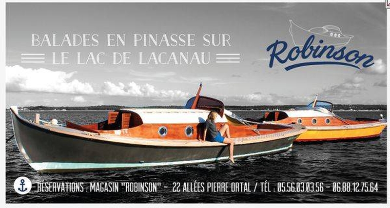 Robinson : Balades sur le Lac de Lacanau